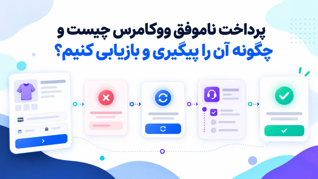 مسیر پرداخت ناموفق ووکامرس و پیگیری مشتری در CRM