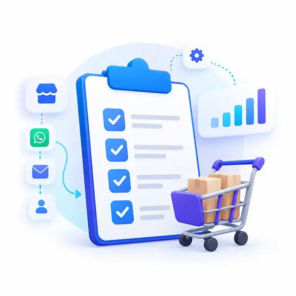 چک‌لیست اتوماسیون فروشگاه اینترنتی