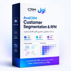 افزونه AvalCRM RFM و سگمنت‌بندی مشتریان